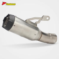 New FORSOUND S1000RR/S1000R Tail Section Exhaust Pipe 2010-2025 Carbon Fiber Stainless Steel Honeycomb Mesh Compatible
