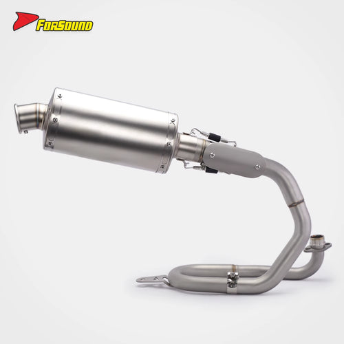 New Forsound for Monkey 125 Stainless Steel Immortal Bird-Style Full Exhaust System Deep Mellow Exhaust Note Urban Commute