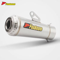 RS for Competitive Exhaust Pipe for Motorcycle Modified Tail Slant Z900 R3 CBR NINJA 660RR MT GSX Stainless Steel New Condition