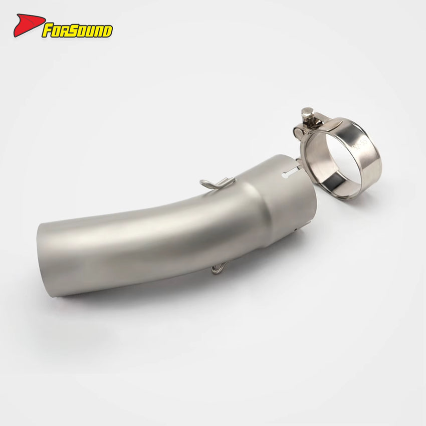 New Forsound Z900 Exhaust Stainless Steel Mid-Section Bent Pipe 51/60Mm Diameter Kawasaki Compatible Factory Direct Supply