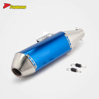 FORSOUND Universal Off-Road Motorcycle Exhaust Pipe Stainless Steel FMF Long Neck Tail Section Escape Retrofit/Upgrade Fit