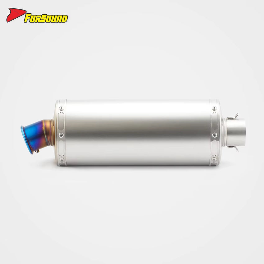 Stainless Steel Phoenix Tail Exhaust Pipe Motorcycle 800X 450MT 525F TRK790 ADV