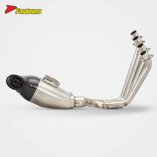 สำหรับ HONDA CBR650R CB650 รุ่นปี 2019-2025 ท่อไอเสียใต้ท้องรถจักรยานยนต์สเตนเลสประสิทธิภาพสูง เสียงทุ้มลึก OEM ODM