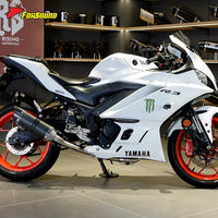 Stainless Steel Carbon Fiber 51Mm Motorcycle Exhaust System for Yamaha R3 Full Exhaust ODM&OEM