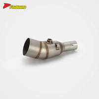 For ADV 350 Extended Slanted Hexagonal Mid-Rear Section Stainless Steel Exhaust Deep Sport Note 2024-2025 Model FORSOUND