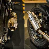 New FORSOUND 400X Stainless Steel Phoenix-Style Mid-Rear Section Exhaust Deep Note OEM Interface Compatible Scrambler/