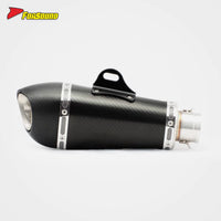 RS Original Universal Stainless Steel Exhaust System with DB Killer Removable Muffler New Condition Packed in Box 51Mm Caliber