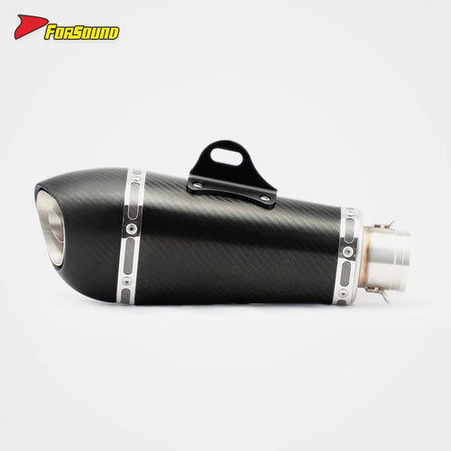 RS Original Universal Stainless Steel Exhaust System with DB Killer Removable Muffler New Condition Packed in Box 51Mm Caliber