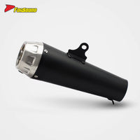 New Universal FORSOUND 51Mm Diameter Stainless Steel Ar-Style Slip Exhaust Aftermarket Motorcycle Exhaust For