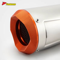 Stainless Steel 60Mm AR Angled Tail Section Exhaust Pipe for Universal Motorcycle Pipe