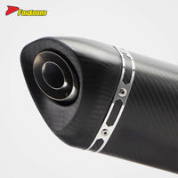 For SUZUKI GSX250R Gsx 250R GSX250 51Mm Stainless Steel Exhaust System Carbon Fiber Motorcycle Exhaust Muffler Factory Direct