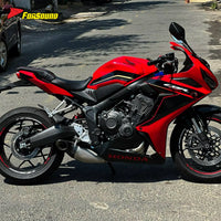 For HONDA CBR650R CB650 Fit 2019-2025 High Performance Stainless Steel Motorcycle Full Underside Exhaust Pipe Deep Sound OEM ODM