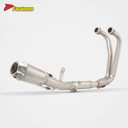 Stainless Steel 51Mm Full Motorcycle Exhaust System Yamaha R3 Exhaust ODM&OEM