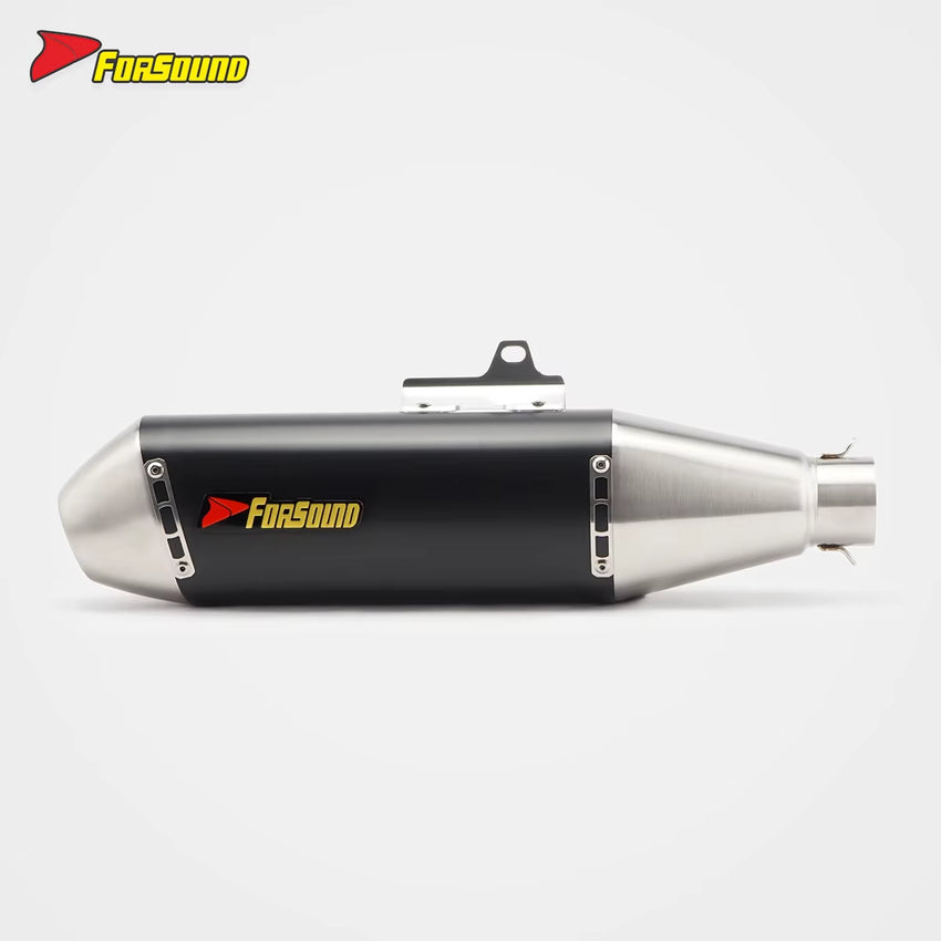 Universal Motorcycle Exhaust Pipe SS FMF Long Neck Tail Section Escape Fmf Exhaust Fit KAWASAKI-KLX230 KTM-ZXC Ktm Fmf Exhaust