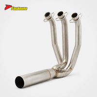 New FORSOUND 675SR Carbon Fiber Stainless Steel Full Exhaust System LV Style Matte Texture High-Temp Resistant Sportbike Racing