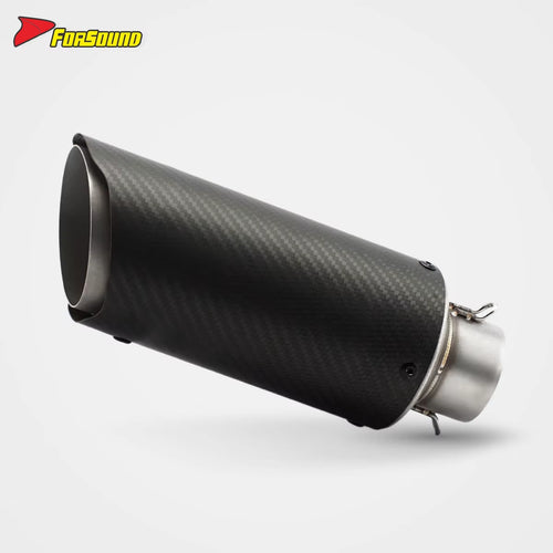 Stainless Steel 51Mm Car Mouth Young Lion Exhaust Pipe Universal Motorcycle Pipe