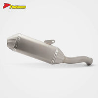 For 800NK Stainless Steel Exhaust T148 Fish-Mouth Mid-Rear Section Dynamic Deep Note Direct Bolt-On Installation OEM ODM