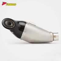 For QJMOTOR QJ800GS-K Fit 2023-2025 Silvery Stainless Steel Motorcycle Full Bottom-Exit Exhaust System Four-Cylinder OEM ODM