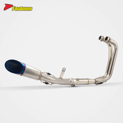 Stainless Steel 51Mm Full Motorcycle Exhaust Pipe for Yamaha R3 Full Exhaust ODM&OEM