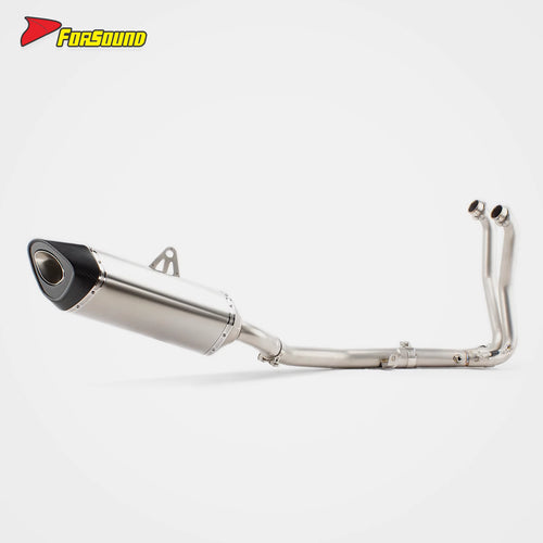 For SUZUKI V-Strom800De Fit 2022-2025 OEM ODM Titanium Alloy Motorcycle Full Exhaust System Side-Exit Exhaust Pipe Customizable