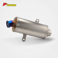 For ADV 350 Stainless Steel Exhaust Blue Tip Immortal Bird Full System Deep Mellow Exhaust Note 2024-2025 Model Compatible OEM