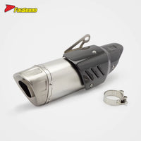 FORSOUND Yamaha MT10 Exhaust K10 Style Stainless Steel Tip Short Mid Tail 2015-2021 Slip Muffler YZF-R1 New