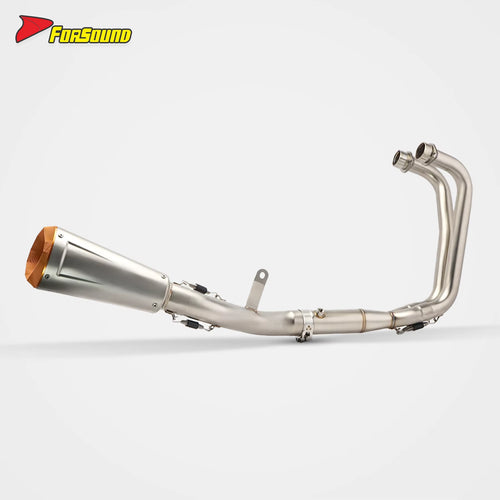 Stainless Steel 51Mm Full Motorcycle Exhaust Pipe for Yamaha R3 Full Exhaust ODM&OEM