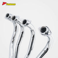 Exquisite and Heat Resistant Retro-Style Eires Model Electroplated Motorcycle Full System Exhaust Pipe for HONDA CBX400F