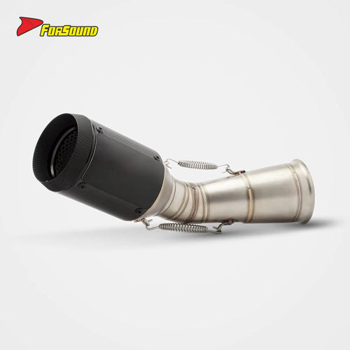 For ZONTES 703RR 2023-2025 Bottom-Exit Straight-Through Exhaust Pipe Aggressive Sound Improved Exhaust Flow Power Boost OEM&ODM