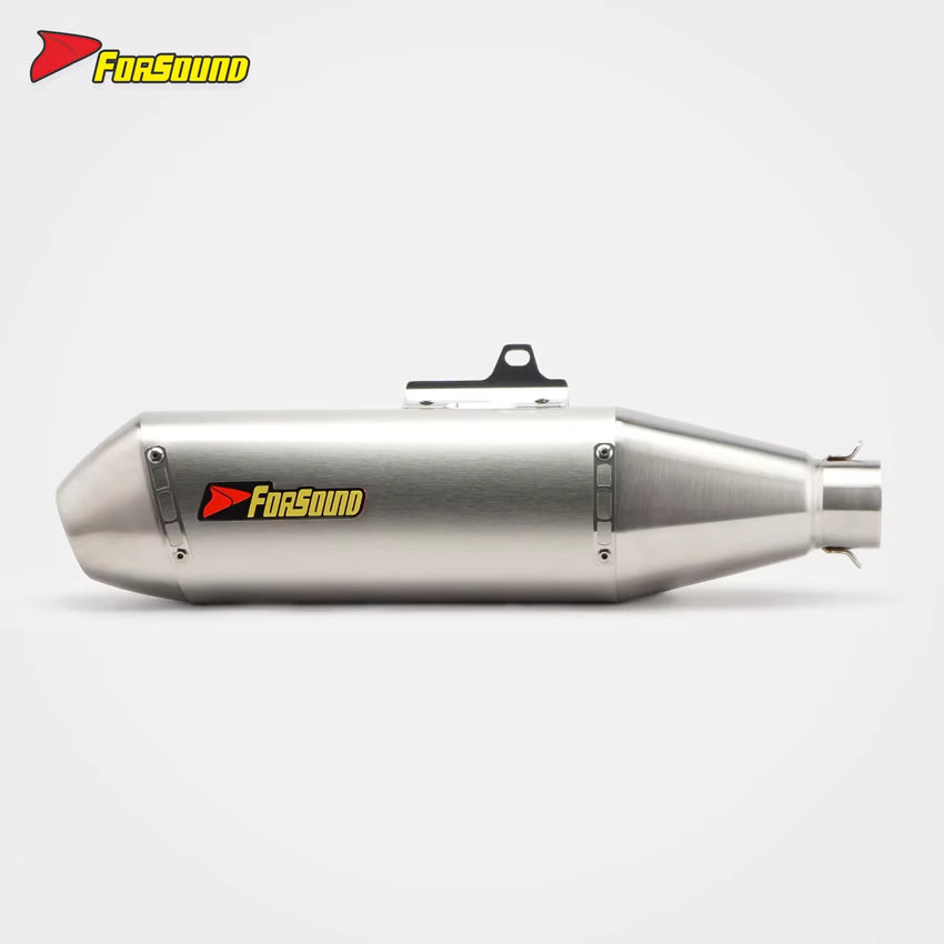 Universal Motorcycle Exhaust Pipe SS FMF Long Neck Tail Section Escape Fmf Exhaust Fit KAWASAKI-KLX230 KTM-ZXC Ktm Fmf Exhaust
